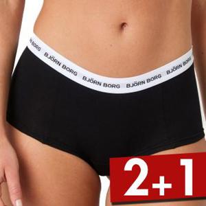 Björn Borg 2 stuks Core Logo High Waist Brief