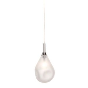 Bomma Soap Mini Single Hanglamp - Mat glas - Antraciet fitting