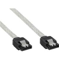 InLine 27305R SATA-kabel 0,5 m Transparant