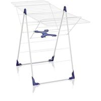 LEIFHEIT 81408 Droger op halfautomatische sluitingsvoetjes 20 meter CLASSIC 200 Flex wit & blauw