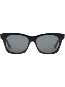 Gucci Eyewear lunettes de soleil à monture rectangulaire - Noir