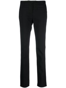 Courrèges pantalon de tailleur à coupe droite - Noir