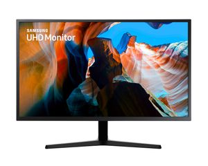 Samsung U32J590UQP LED-monitor Energielabel F (A - G) 81.3 cm (32 inch) 3840 x 2160 Pixel 16:9 4 ms DisplayPort, HDMI, Hoofdtelefoon (3.5 mm jackplug) VA LCD