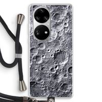 Maanlandschap: Huawei P50 Pro Transparant Hoesje met koord