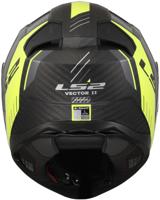 LS2 integraalhelm "ff811 vector ii carbon grid". helmet ff811 vector ii carb.grid s bl./yel.