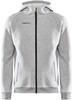 Craft 1910620 Core Soul Full Zip Hood Men - Grey Melange - M