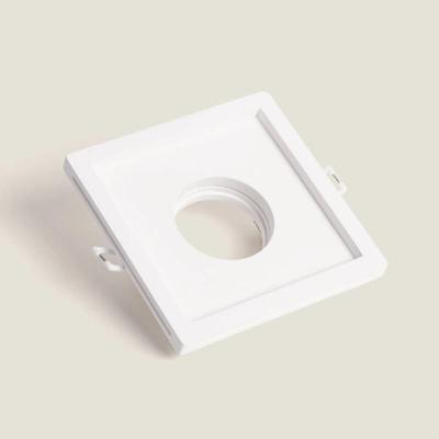 Plafondlamp gips vierkant GU10 inbouwspot