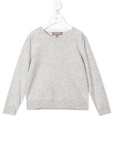 N.PEAL KIDS sweat en cachemire biologique - Gris