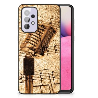 Samsung Galaxy A33 5G Silicone Back Case Bladmuziek