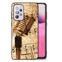 Samsung Galaxy A33 5G Silicone Back Case Bladmuziek