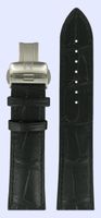 Horlogeband Tissot T0704051641100A Leder Zwart 22mm