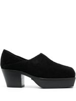 Eckhaus Latta mules Cowboy 65 mm en cuir - Noir