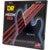 DR Strings NRB5-45 Hi-Def Neon red 45-125 set 5 snaren voor elektrische basgitaar