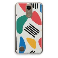 Illustratieve pop 1: LG K10 (2017) Transparant Hoesje