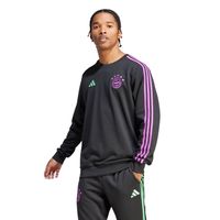 adidas Bayern München Crew Sweater 2023-2024 Zwart Groen Paars - thumbnail