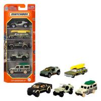 Mattel Matchbox basics auto&apos;s, 5st.