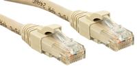 LINDY 45400 RJ45 Netwerkkabel, patchkabel CAT 6 U/UTP 0.30 m Grijs Snagless 1 stuk(s)