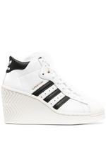 adidas baskets à lacets - Blanc