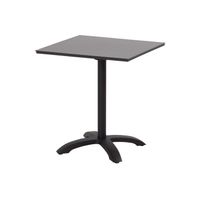 Hartman Outdoor Bistrotafel 'Sophie Studio' inklapbaar, 68 x 68cm, kleur Zwart