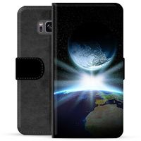 Samsung Galaxy S8+ Premium Portemonnee Hoesje - Space