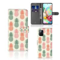 Samsung Galaxy A71 | Book Cover | Ananas