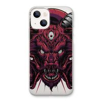 Hell Hound and Serpents: iPhone 13 Transparant Hoesje