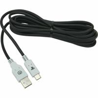 Kabel USB A naar USB-C Powera Zwart 3 m