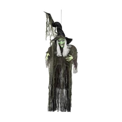 Hangdecoratie Gemene heks 190 cm - Boland