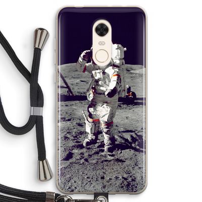 Spaceman: Xiaomi Redmi 5 Transparant Hoesje met koord