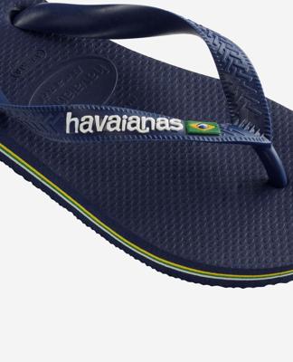 Havaianas Brasil Logo Slipper Heren Navy Blue 43/44