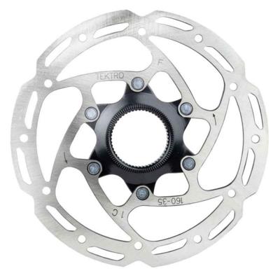 TEKTRO schijfrem rotor tr160-35 ø160mm, centerlock, zilver