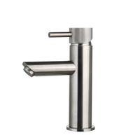 Wastafelmengkraan Opbouw Sanilux Mia Met Geribbeld Knop Gunmetal Sanilux