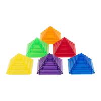 Tickit Doorschijnende Pyramides 30 stuks