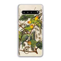 Carolinaparkiet: Samsung Galaxy S10 5G Transparant Hoesje