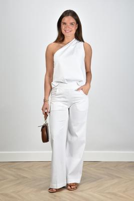 Sea Me Happy broek Woody Paperstretch white