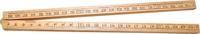 Duimstok 1M Hout 4Dlg - Skandia