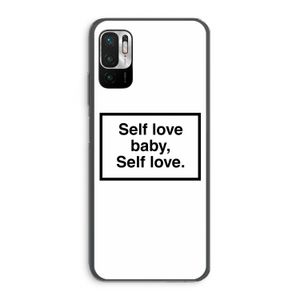Self love: Xiaomi Redmi Note 10 5G Transparant Hoesje