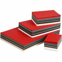Colortime Kerst karton, a3,a4,a5,a6, 180 gr, diverse kleuren, 1500 div vellen/ 1 doos