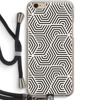 Magic pattern: iPhone 6 / 6S Transparant Hoesje met koord