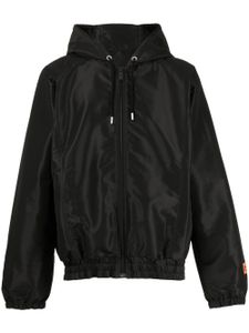 Heron Preston veste bomber zippée à fini satiné - Noir