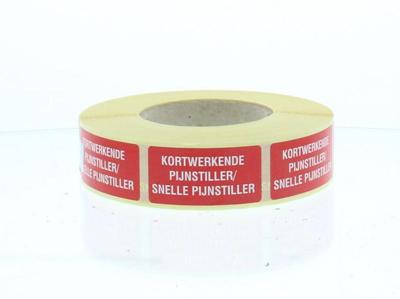 Spruyt Hillen Sticker kortwerkende pijnstiller