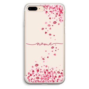 Hartjes en kusjes: iPhone 7 Plus Transparant Hoesje