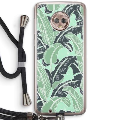 This Sh*t Is Bananas: Motorola Moto G6 Transparant Hoesje met koord