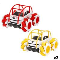 Politiewagen op Afstandsbediening Speed & Go 15 x 11 x 15 cm (2 Stuks)