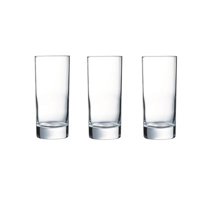 18x Stuks longdrink glazen/waterglazen 290 ml