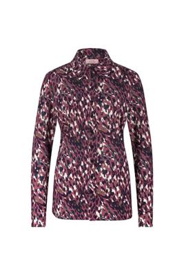 Poppy leopard blouse - multi color - 13359