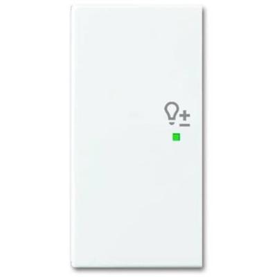Busch-Jaeger 2CKA006220A0364 Afdekking 2-voudig free@home Wit, Zuiver wit (RAL 9010) 1 stuk(s)