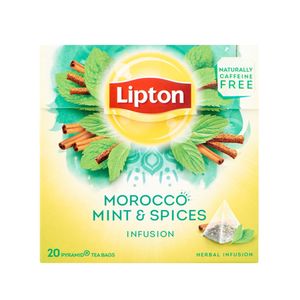 Lipton - Kruiden Infusie Morocco Mint - 4x 20 zakjes