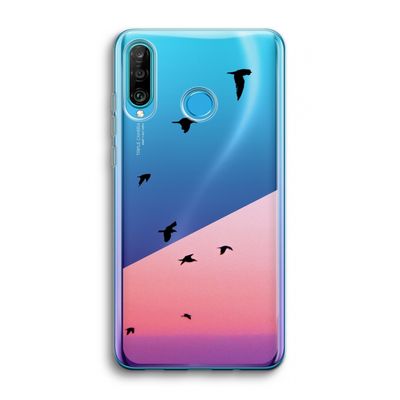Fly away: Huawei P30 Lite Transparant Hoesje