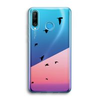 Fly away: Huawei P30 Lite Transparant Hoesje